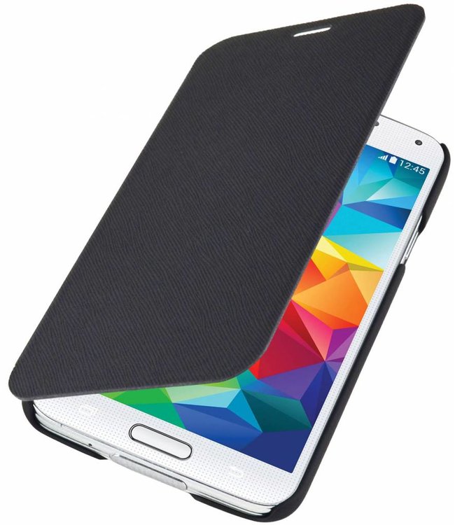 Mobiparts Mobiparts Slim Folio Case Samsung Galaxy S5 Mini Black