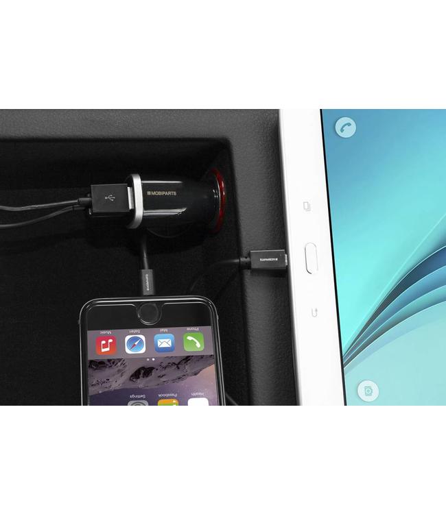 Mobiparts Mobiparts Quick Charge Car Charger Dual USB 5A Black