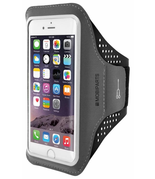 Mobiparts Mobiparts Comfort Fit Sport Armband Apple iPhone 6/6S/7/8/SE (2020) Black