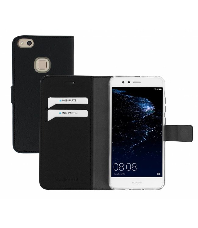 Mobiparts Mobiparts Saffiano Wallet Case Huawei P10 Lite Black