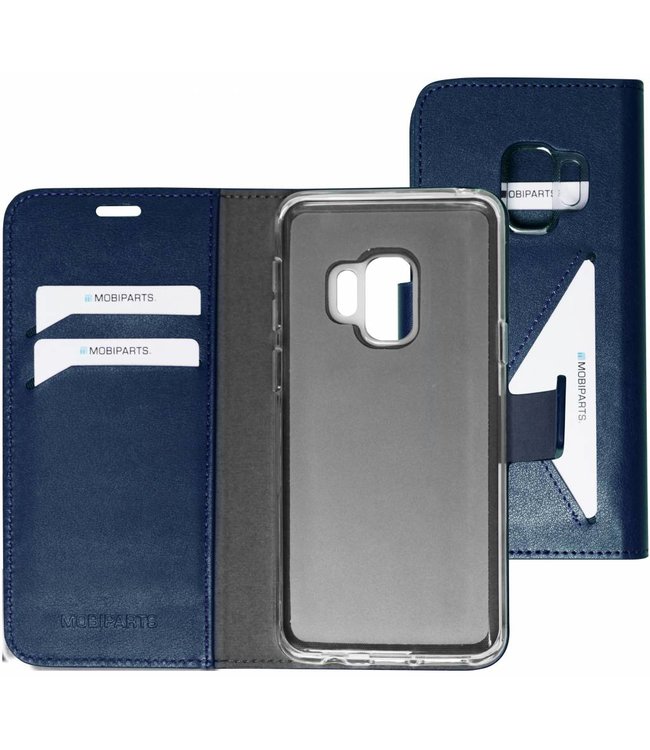 Mobiparts Mobiparts Classic Wallet Case Samsung Galaxy S9 Blue