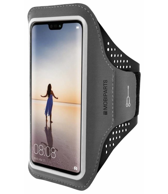 Mobiparts Mobiparts Comfort Fit Sport Armband Huawei P20 Lite Black