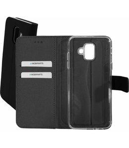 Mobiparts Mobiparts Premium Wallet TPU Case Samsung Galaxy A6 (2018) Black