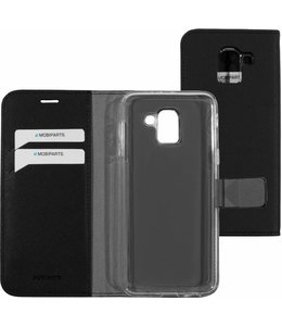 Mobiparts Mobiparts Saffiano Wallet Case Samsung Galaxy J6 (2018) Black