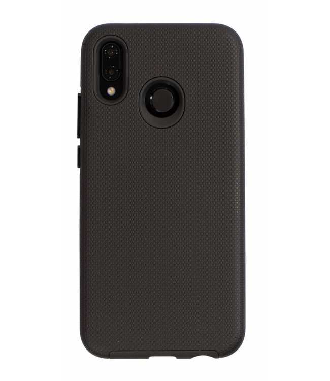 Mobiparts Mobiparts Rugged Tough Grip Case Huawei P20 Lite Black