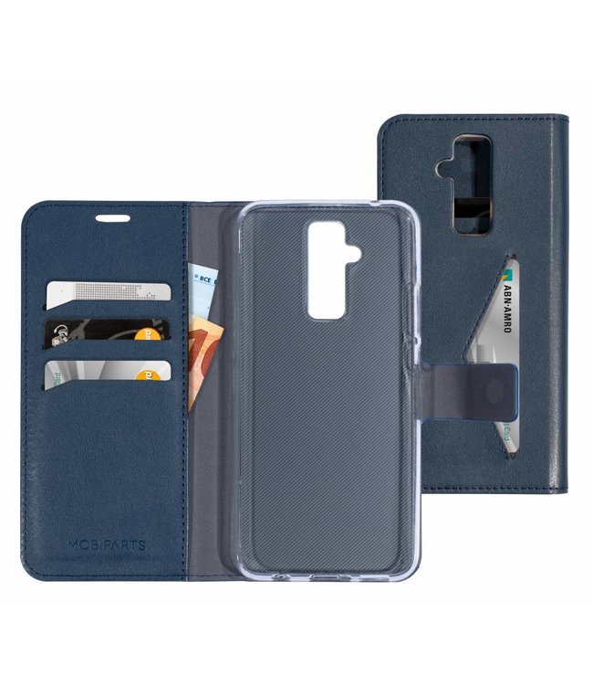 Mobiparts Mobiparts Classic Wallet Case Huawei Mate 20 Lite Blue