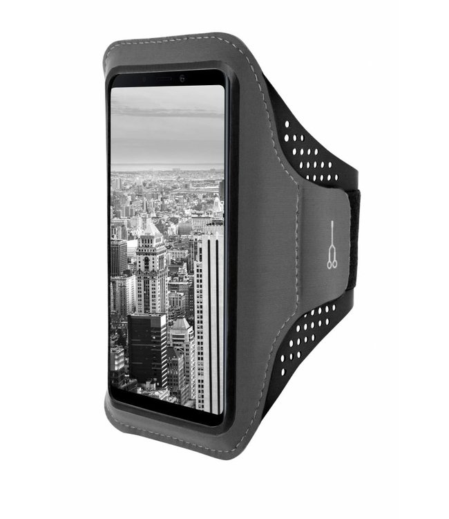 Mobiparts Mobiparts Comfort Fit Sport Armband Samsung Galaxy A9 (2018) Black