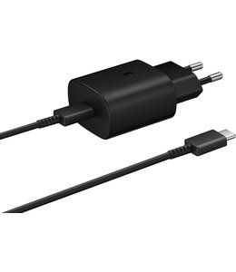 Samsung Samsung USB-C Wall Charger 25W Black incl USB-C cable 1m