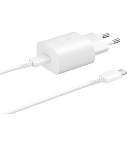 Samsung USB-C Wall Charger 25W White incl USB-C to USB-C cable 1m