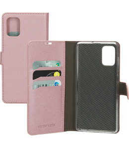 Mobiparts Mobiparts Saffiano Wallet Case Samsung Galaxy A71 (2020) Pink