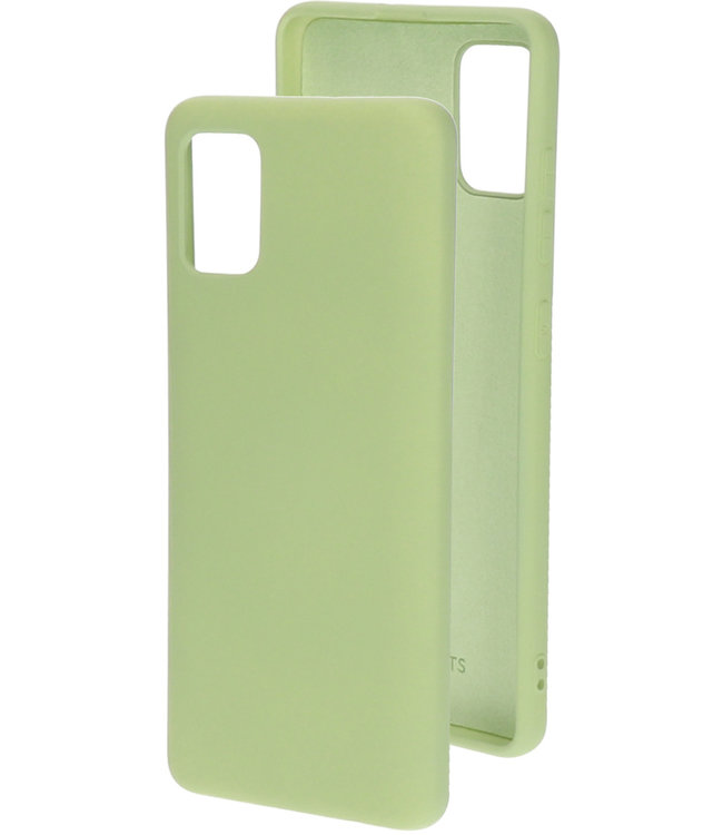 Mobiparts Mobiparts Silicone Cover Samsung Galaxy A51 (2020) Pistache Green