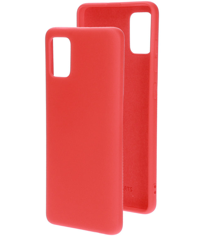 Mobiparts Mobiparts Silicone Cover Samsung Galaxy A51 (2020) Scarlet Red