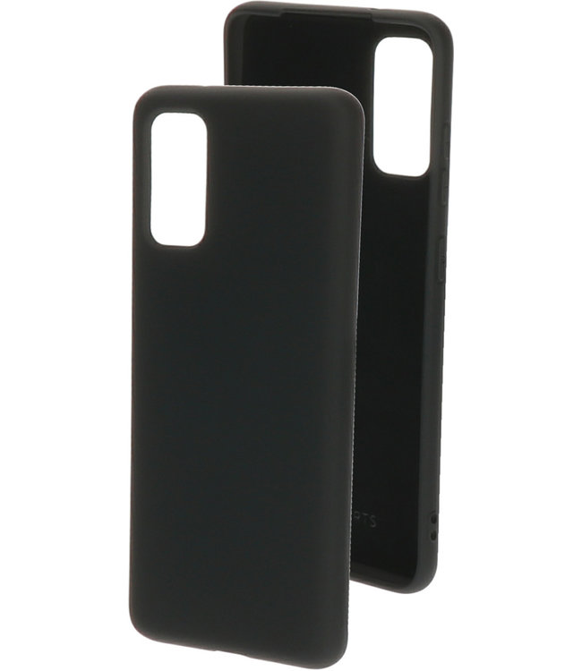 Mobiparts Mobiparts Silicone Cover Samsung Galaxy S20 4G/5G Black