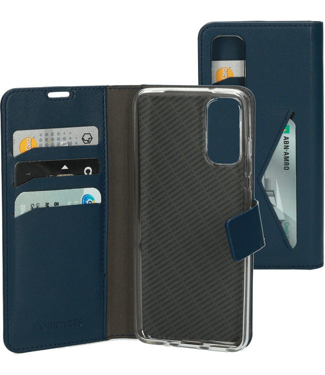 Mobiparts Mobiparts Classic Wallet Case Samsung Galaxy S20 4G/5G Blue