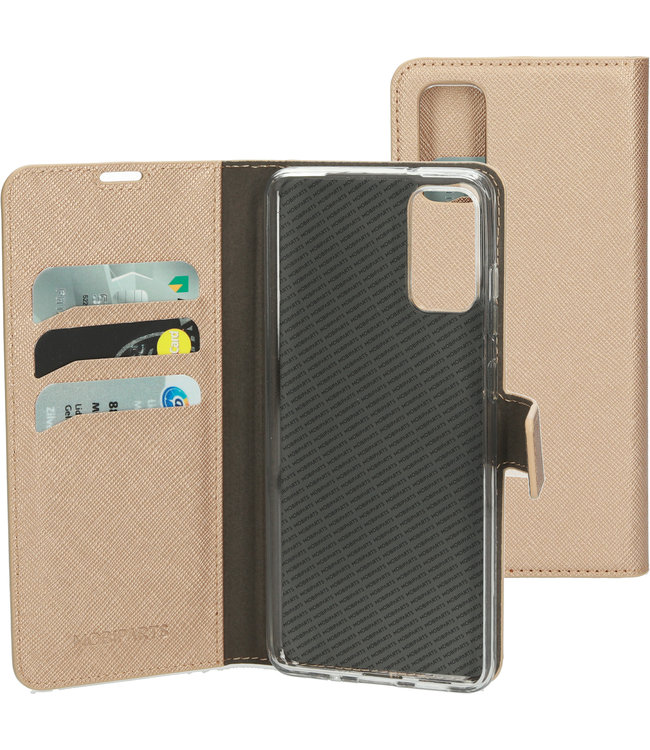 Mobiparts Mobiparts Saffiano Wallet Case Samsung Galaxy S20 4G/5G Copper