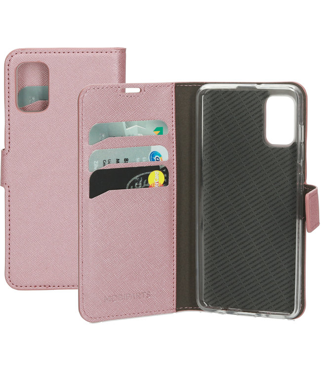 Mobiparts Mobiparts Saffiano Wallet Case Samsung Galaxy A41 (2020) Pink