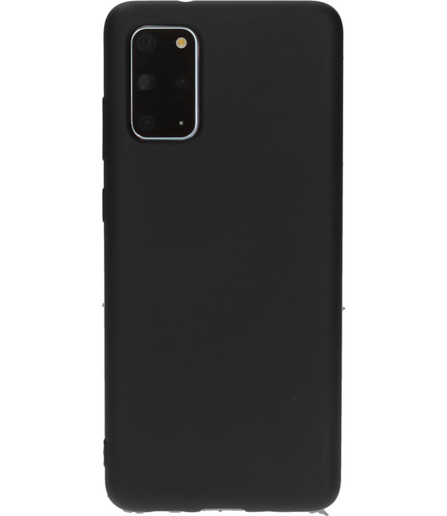 Mobiparts Mobiparts Silicone Cover Samsung Galaxy S20 Plus 4G/5G Black