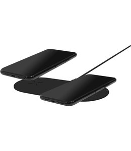 Mobiparts Dual Fast Wireless Charging Pad Black