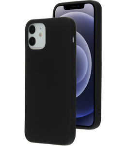 Mobiparts Silicone Cover Apple iPhone 12/12 Pro Black