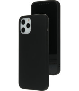 Mobiparts Mobiparts Silicone Cover Apple iPhone 12 Pro Max Black