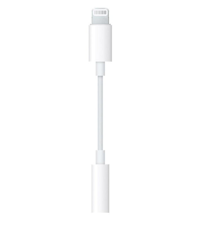 Apple Lightning to 3.5 mm Headphone Jack Adapter MMX62ZM/A