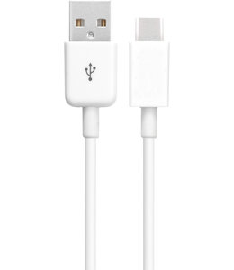 Mobiparts Mobiparts USB-C to USB Cable 2.4A 25 cm White (Bulk)