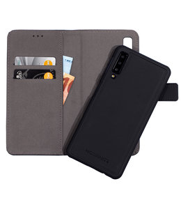 Mobiparts Mobiparts 2 in 1 Premium Wallet Case Samsung Galaxy A7 (2018) Black