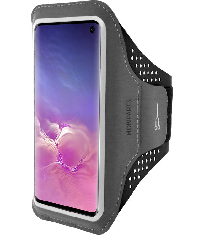 Mobiparts Mobiparts Comfort Fit Sport Armband Samsung Galaxy S10 Black