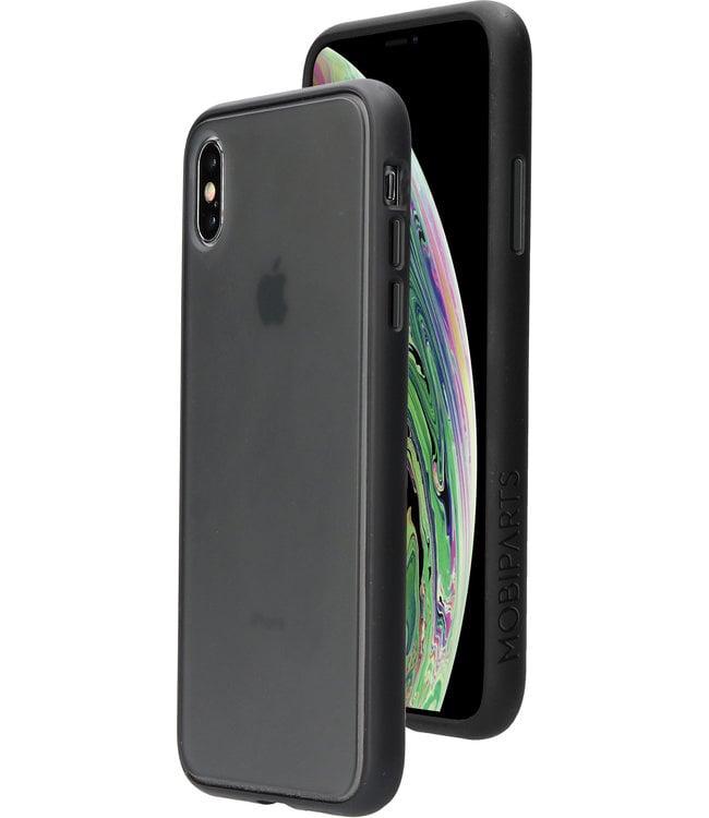 Mobiparts Mobiparts Classic Hardcover Apple iPhone XS Max Grey