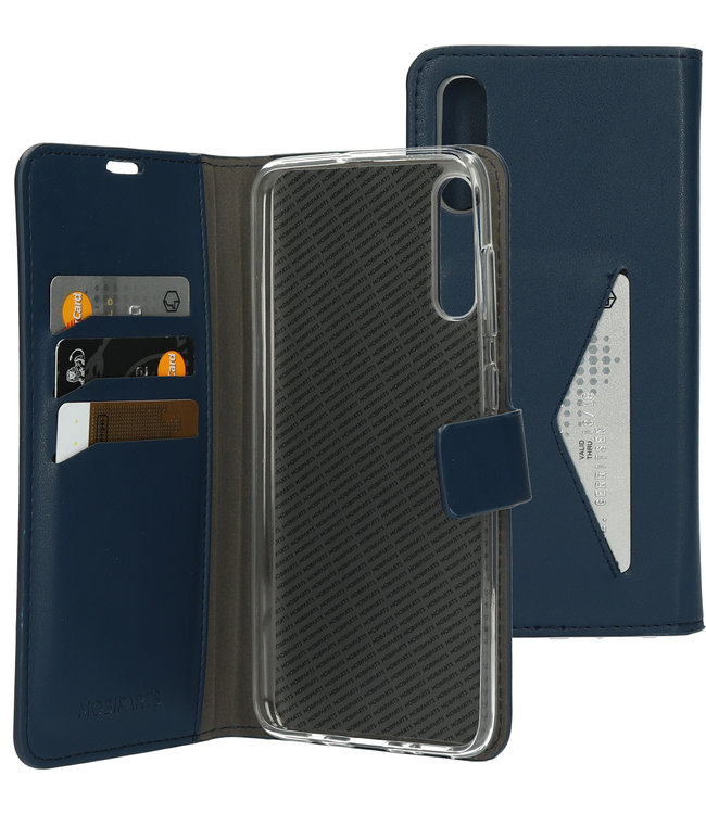 Mobiparts Mobiparts Classic Wallet Case Samsung Galaxy A70 (2019) Blue