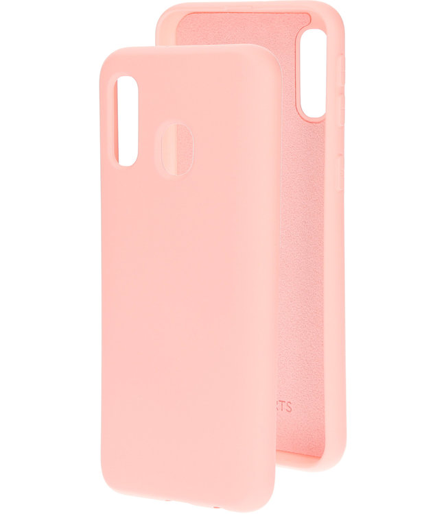 Mobiparts Mobiparts Silicone Cover Samsung Galaxy A40 (2019) Blossom Pink