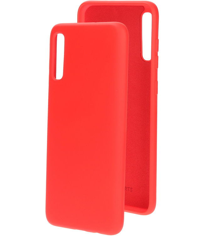 Mobiparts Mobiparts Silicone Cover Samsung Galaxy A70 (2019) Scarlet Red