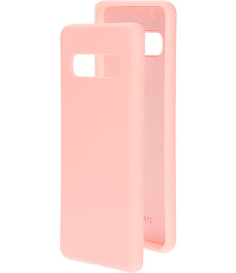 Mobiparts Mobiparts Silicone Cover Samsung Galaxy S10 Blossom Pink