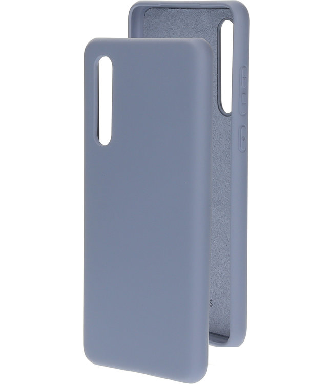 Mobiparts Mobiparts Silicone Cover Huawei P30 Royal Grey