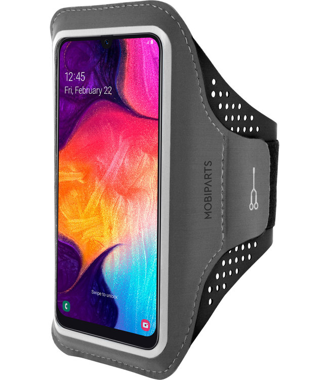 Mobiparts Mobiparts Comfort Fit Sport Armband Samsung Galaxy A40 (2019) Black