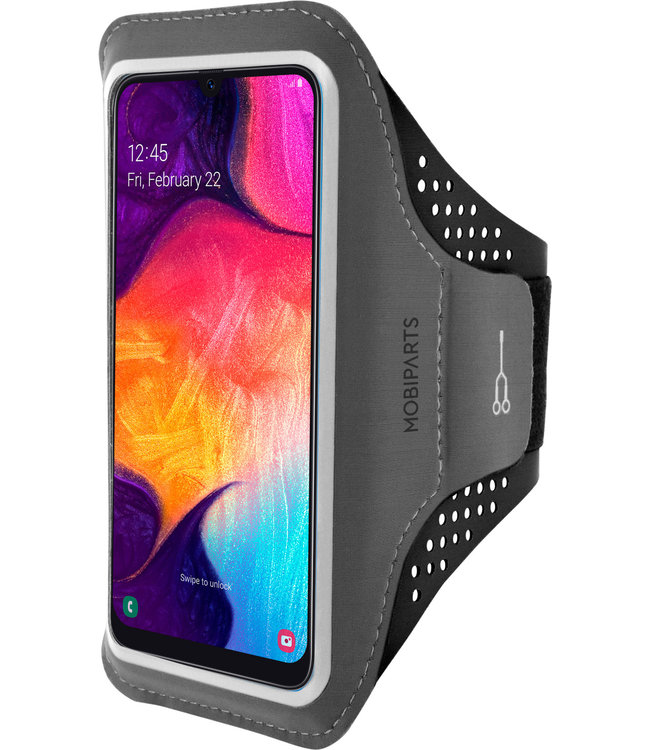 Mobiparts Mobiparts Comfort Fit Sport Armband Samsung Galaxy A50/A30S Black