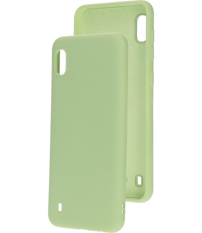 Mobiparts Mobiparts Silicone Cover Samsung Galaxy A10 (2019) Pistache Green