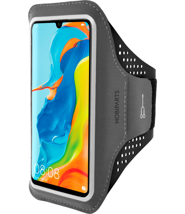 Mobiparts Mobiparts Comfort Fit Sport Armband Huawei P30 Lite Black