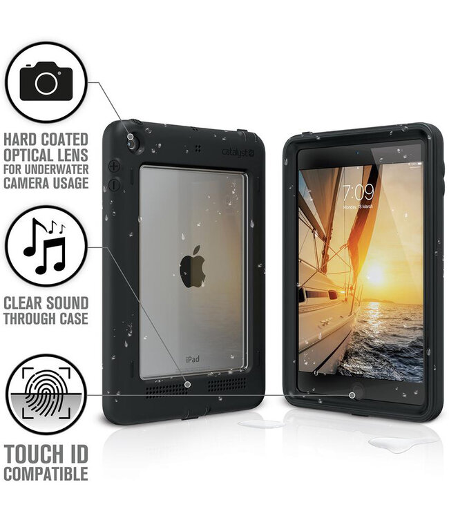 Catalyst Catalyst Waterproof Case Apple iPad Mini 5 (2019) Stealth Black