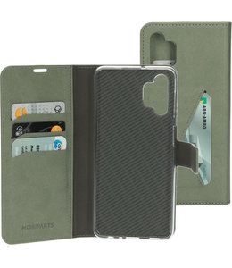 Mobiparts Mobiparts Classic Wallet Case Samsung Galaxy A32 5G (2021) Stone Green
