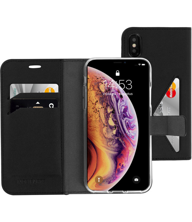 Mobiparts Classic Wallet Case Apple iPhone X/XS Black