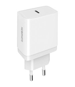 Mobiparts Wall Charger USB-C 20w White (with PD)