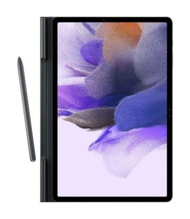 Samsung  Kunststof Book Case Zwart Samsung Galaxy Tab S7+/S7 FE/S8+