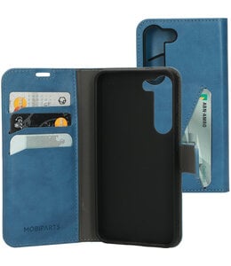 Mobiparts Classic Wallet Case Samsung Galaxy S23 (2023) Steel Blue