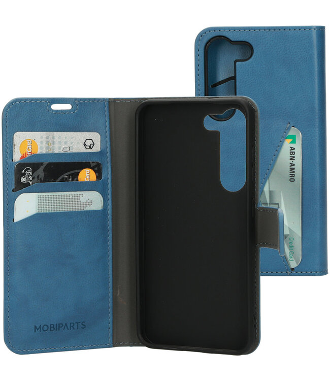 Mobiparts  Classic Wallet Case Samsung Galaxy S23 (2023) Steel Blue