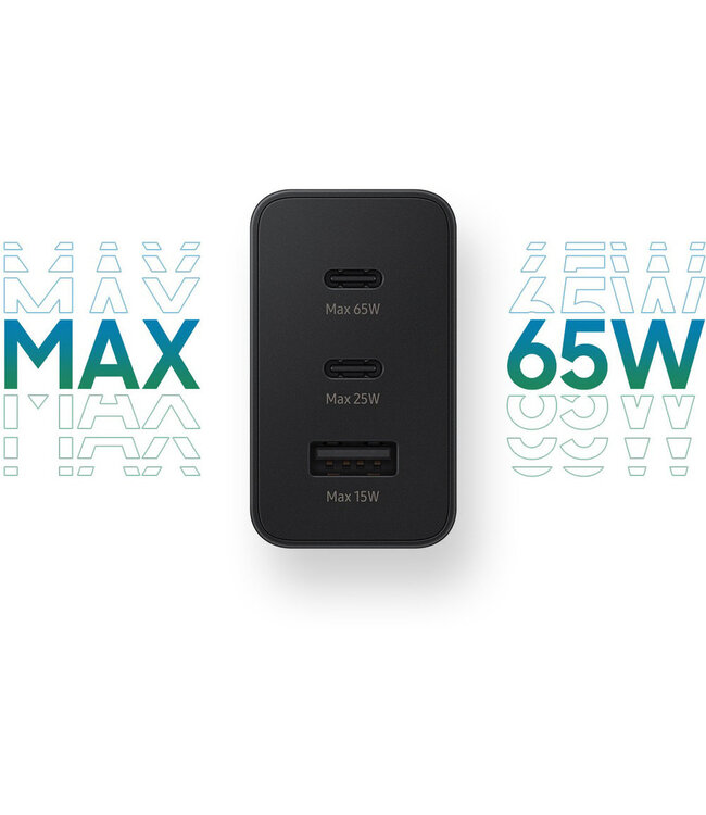 Samsung Travel Adapter 65W Trio Black w/o cable