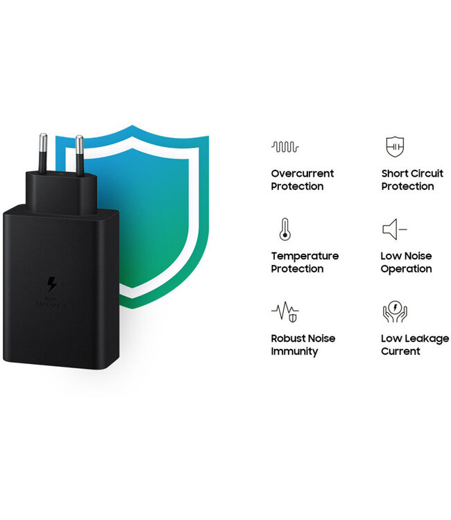 Samsung Travel Adapter 65W Trio Black w/o cable