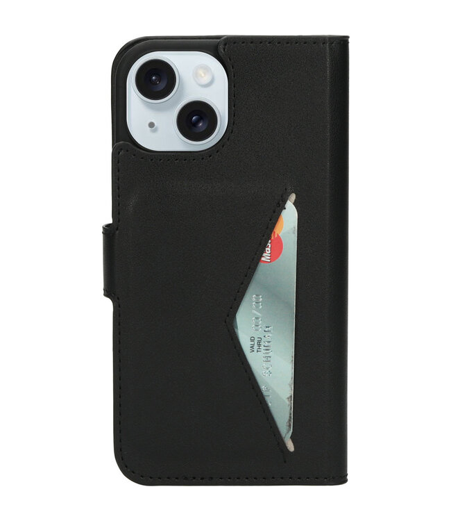 Mobiparts Classic Wallet Case Apple iPhone 15 Black