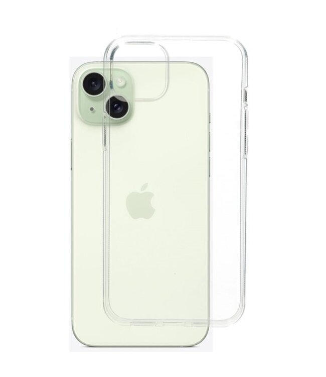 Mobiparts Classic TPU Case Apple iPhone 15 Plus Transparent