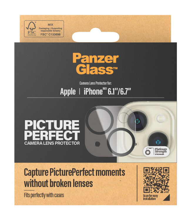 PanzerGlass PicturePerfect Camera Lens Protector Apple iPhone 15/15 Plus